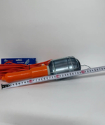 Лампа переноска для гаража автомобильная, длина провода 9 метров, от сети 220 В, светильник (1 шт.)