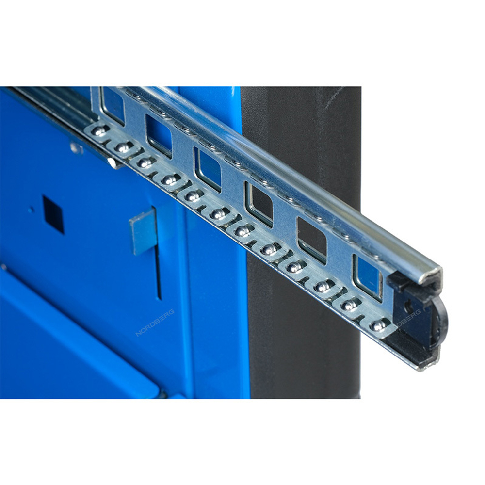 NORDBERG (T6P(B)) Тележка инструментальная, 6 выдвижных ящиков, с системой защиты от опрокидывания, синяя