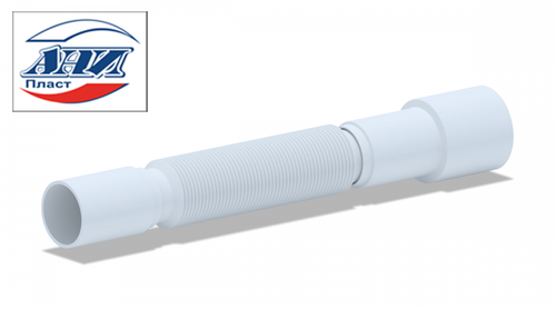 АНИ  К406  Гибкая труба 40*40/50 (351-761мм) (100/1шт)