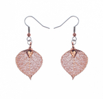 Серьги листья Ester Bijoux Осина LF30C-C BR