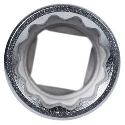 KING TONY (433019M) Головка торцевая стандартная двенадцатигранная 1/2", 19 мм