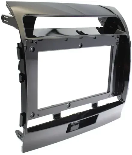 Магнитола для Toyota Land Cruiser 200 2007-2015 (экран климата внизу, рамка 10) - FarCar монитор 12.3" 2K QLED на Android 14, TS10, CarPlay, 4G SIM-слот