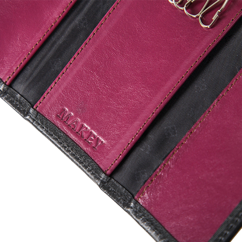 Футляр для ключей «Waves». Цвет черный