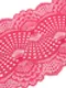 03-167 Кружево эластичное 22 см, кораллово-красный