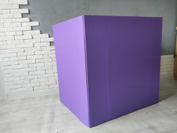 Коробка для шаров (Фиолетовая) 60*80*80 см  (Ш*Д*В)