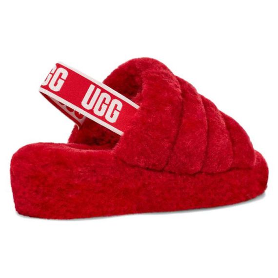 Ugg Fluff Yeah 'Red'