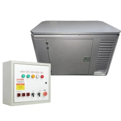 A-iPower A13000EAX бензиновый генератор в зимнем кожухе 1700SS RAL 7024 с блоком АВР 400В/100А (8 pin) 129120/29111