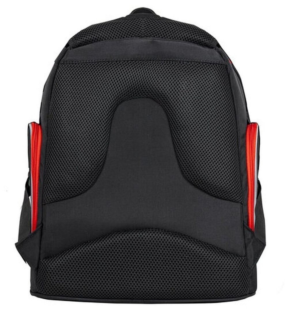 Рюкзак BRAUBERG CLASSIC, легкий каркас, премиум материал, "Motorbike", черный, 270583