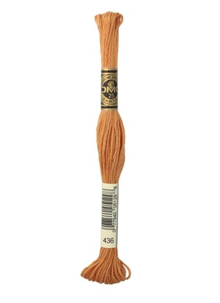 Мулине DMC, 100% хлопок, 436
