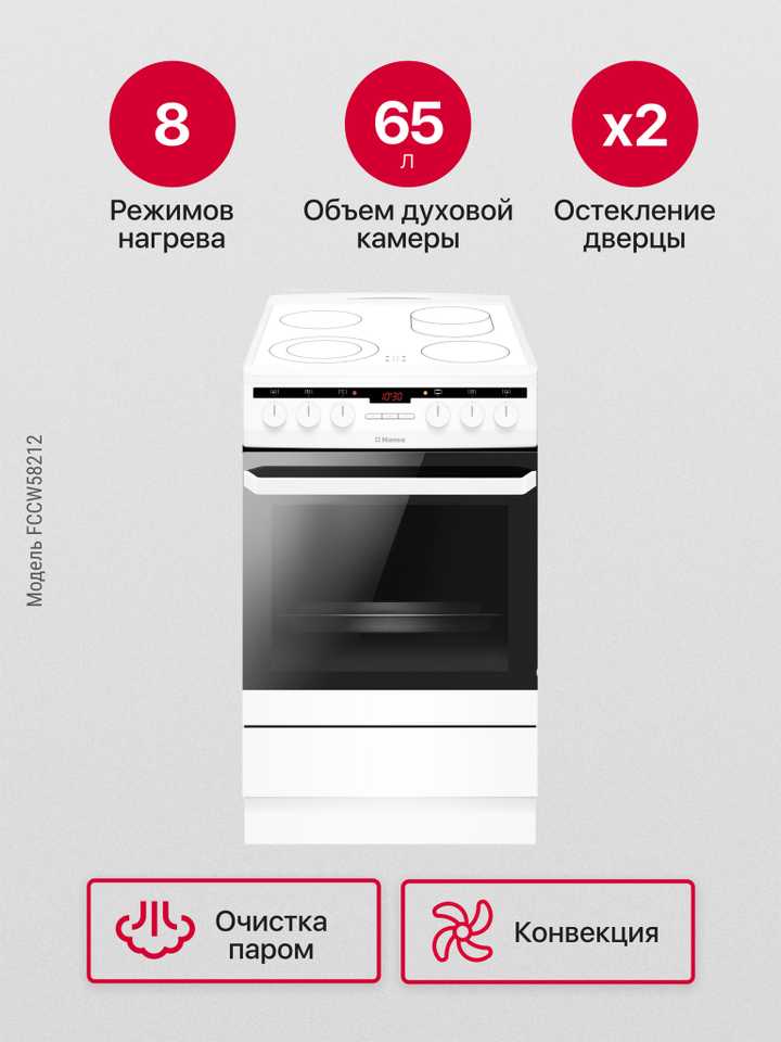 Электрическая плита Hansa FCCW58212