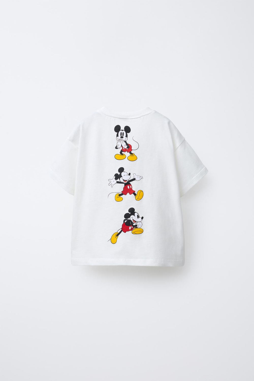 ZARA ФУТБОЛКА С ПРИНТОМ «МИККИ МАУС» © DISNEY, БЕЛЫЙ