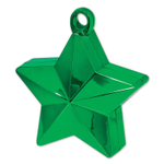 Грузик для шара Звезда 170гр (Зеленый)