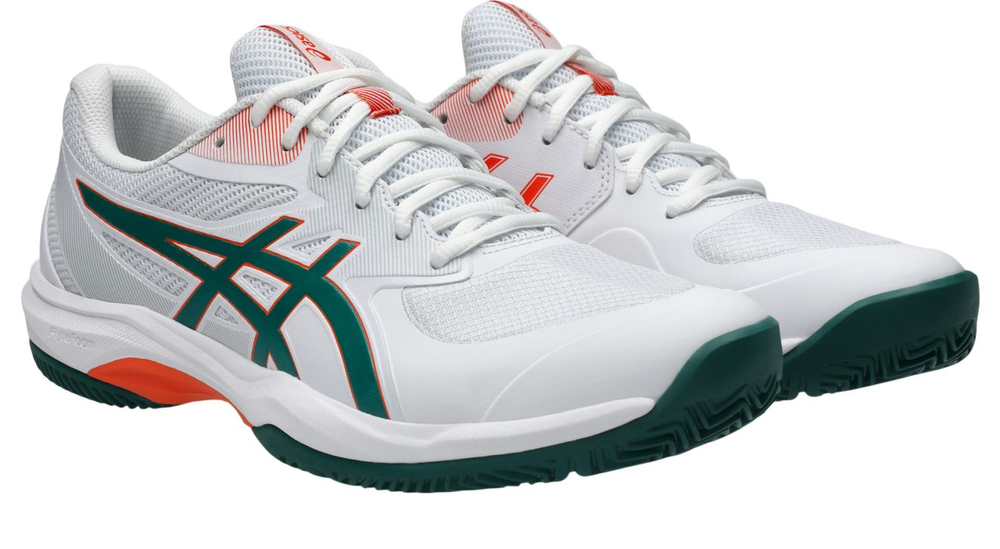 Мужские кроссовки для Падел Asics Game FF Padel - white/jewel green