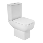 Унитаз-компакт безободковый с сиденьем BelBagno Aurora
