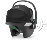 Коляска 3 в 1 Cybex Priam IV Chrome Brown complete и автокресло Aton B2 i-Size Volcano Black Cozy Beige