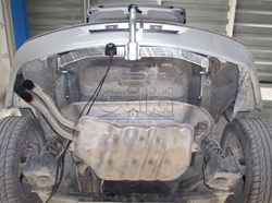 Фаркоп оцинкованный Galia R070A для Renault Laguna II лифтбек 2001-2008(паспорт и сертификат в комплекте)(без электрики)