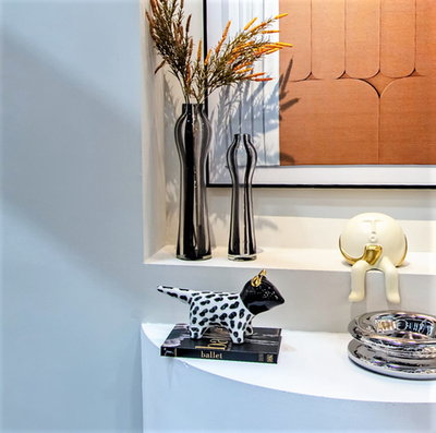 Статуэтка Brindle hand drawn dog