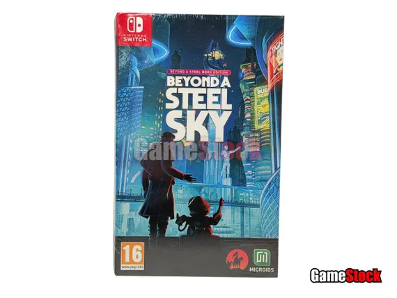 NSW Beyond a Steel Sky. Steelbook Edition (Новый, Русские субттиры)