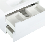 Тумба подвесная с раковиной BelBagno ETNA39-500/390-2C-SO-BL-P + BB500/390ETL