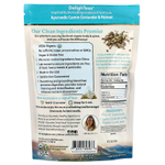 DelighTeas, Ayurvedic Cumin, Coriander & Fennel, травяной чай для выведения токсинов, без кофеина, 30 роскошных чайных пакетиков Pyramid, 120 г (4,2 унции)