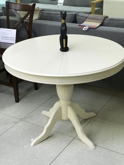 Стол Эдельвейс К 1000 (дуб/тон Венге)