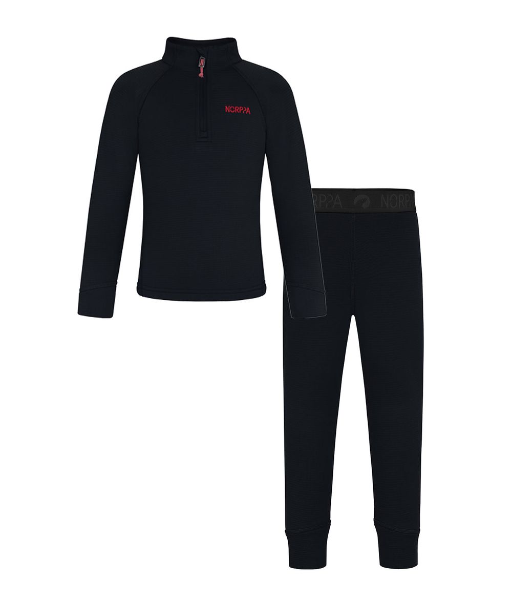 Костюм детский флисовый AYON NORPPA черный