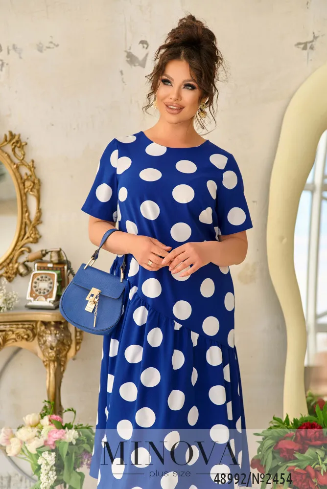 Платье 2454-электрик Minova