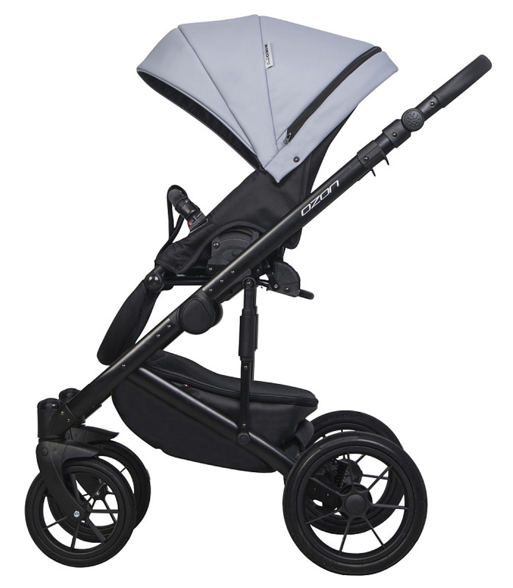 Детская коляска Riko Basic Ozon Pastel 3 в 1 04 серый
