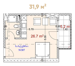 "Green Side" Грузия, Гонио, инвестиционный апарт-отель на первой береговой линии пляжа Гонио-Квариати, застройщик премиум-сегмента