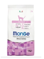 Monge (Монж) Cat Daily Line сухой корм для стерилизованных кошек, из курицы 1,5 кг