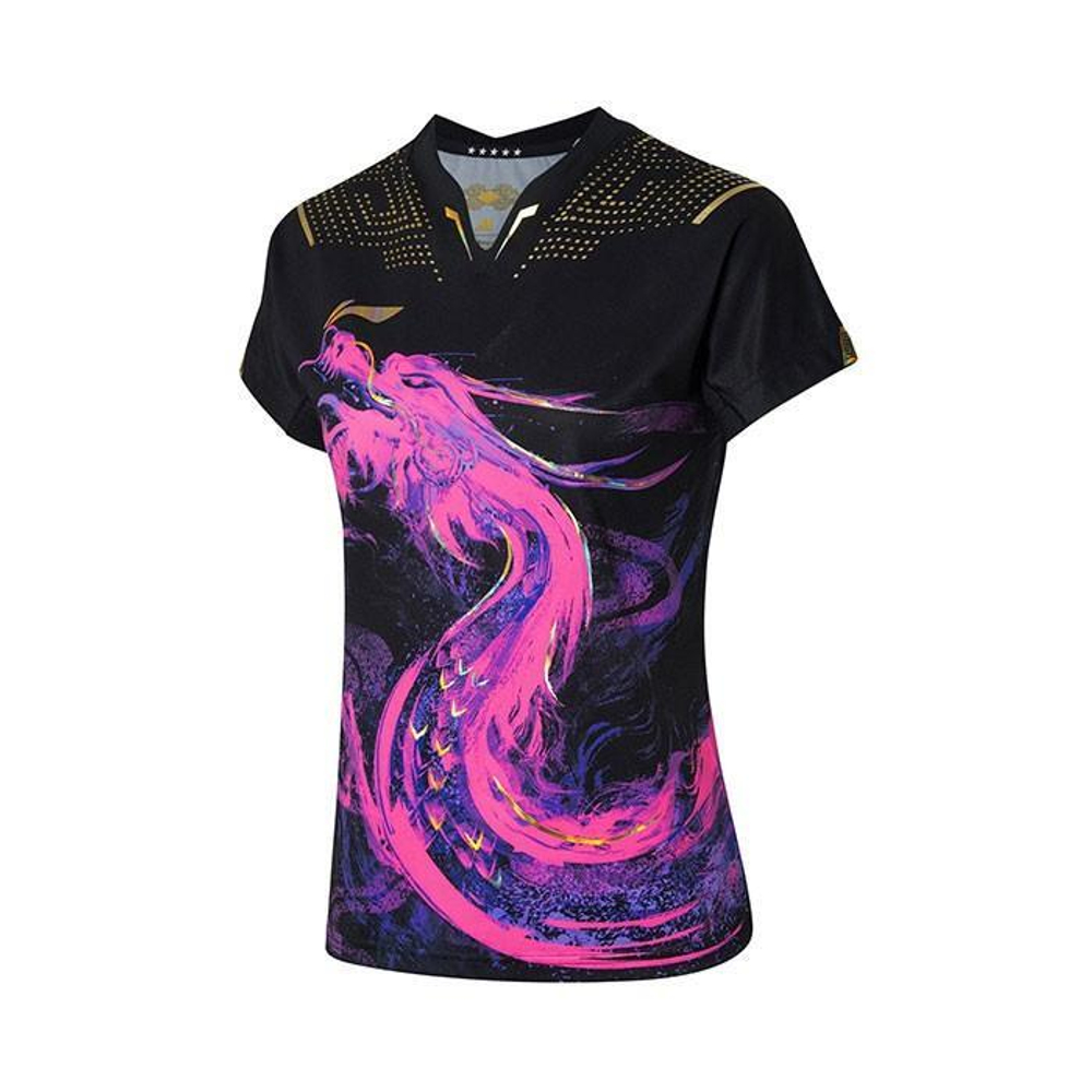 Li-Ning Tokyo Olympic Women's T-Shirt AAYR360-2C black