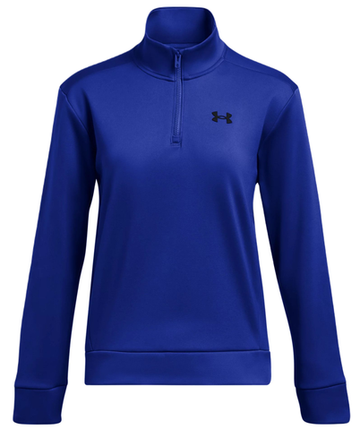 Женская Кофта теннисная Under Armour Women's Armour Fleece QZ - небесный