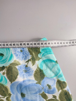 Юбка с принтом цветов 44 размер