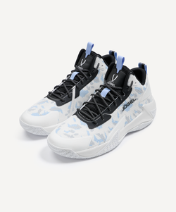 Кроссовки баскетбольные JÖGEL Playmaker, белый/голубой/черный