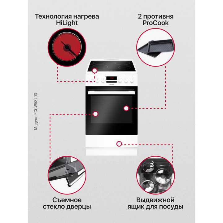 Электрическая плита Hansa FCCW58203