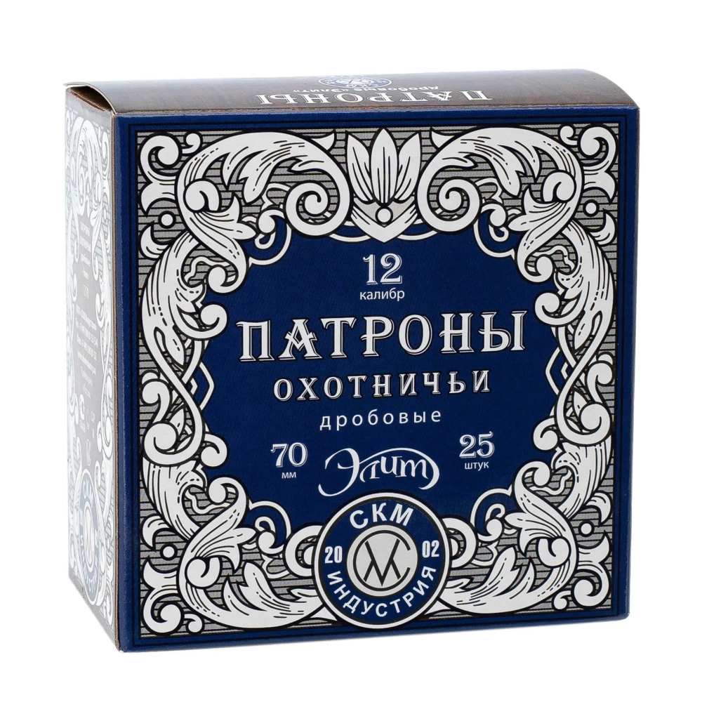 Патрон 12/70 №3 СКМ Элит 32 г., коробка 25 шт.