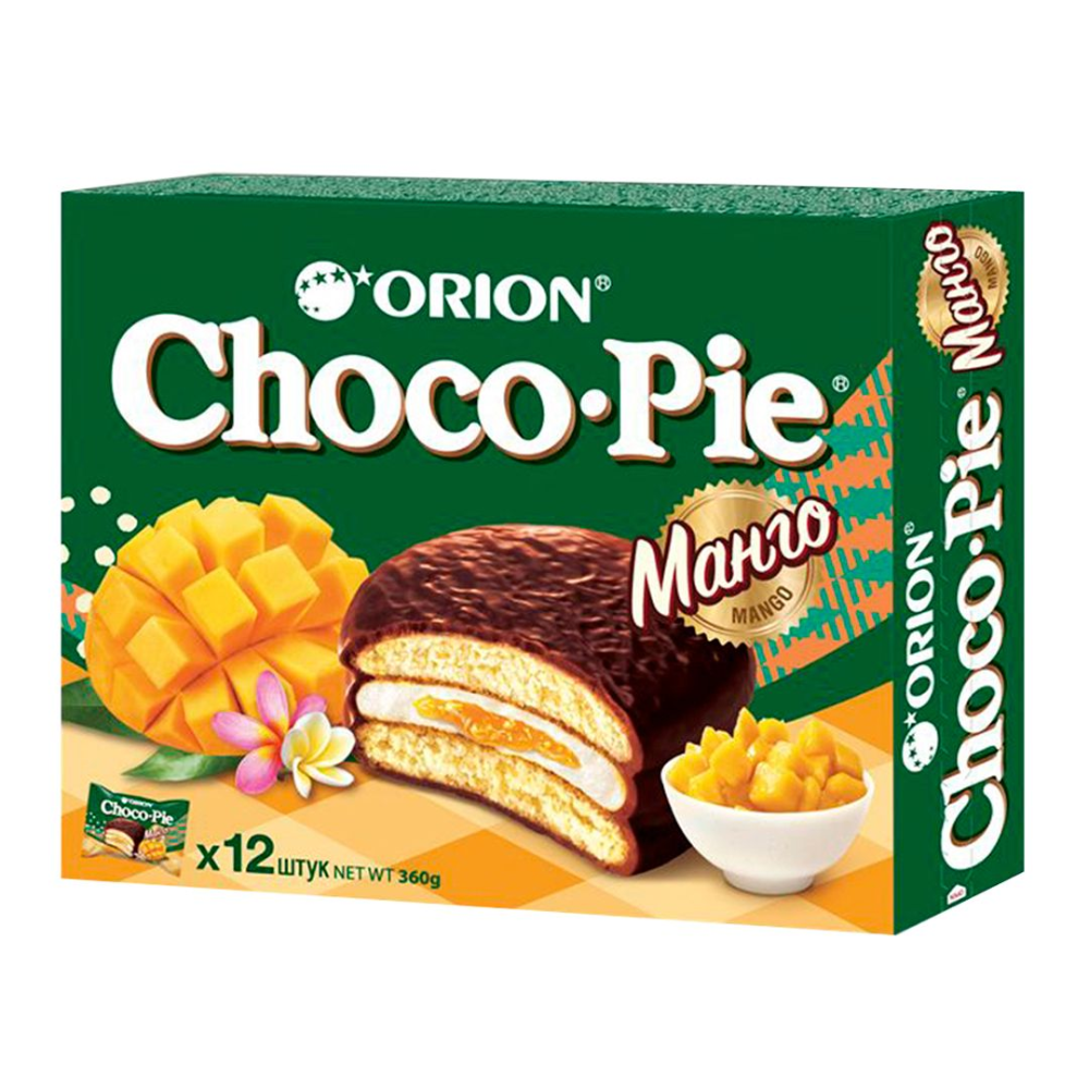 Пирожное Choco-Pie Манго 360 гр