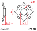 Звезда JTF528.17