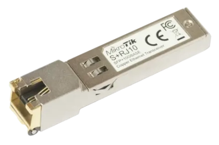 MikroTik S+RJ10 SFP+ модуль