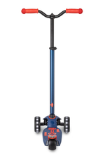 Самокат Maxi Micro Deluxe Pro LED синий/красный