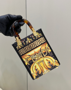Fendi Versace Sunshine Mini Tote 18 cm