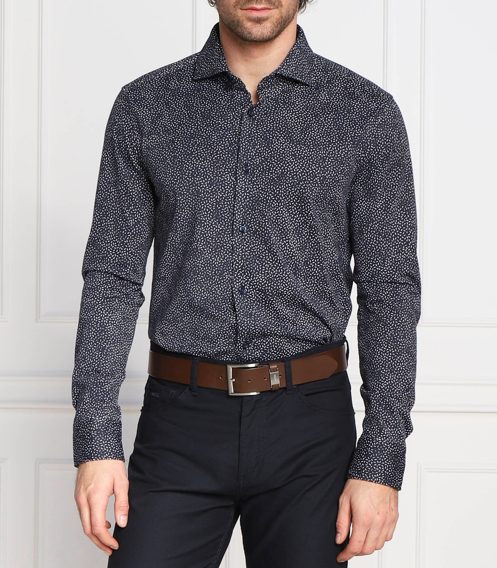 рубашка BOSS BLACK - темно-синий(50484312)