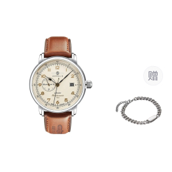 ZEPPELIN Automatic Mechanical Movement Men"s Watches Watch Mother of Pearl Color Watch Dial