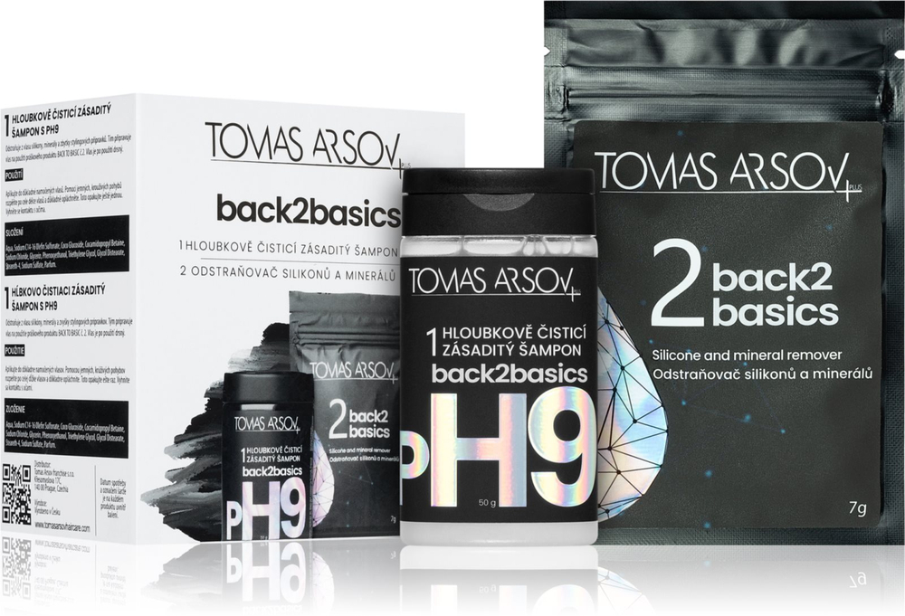 Tomas Arsov BACK2BASICS - набор (глубокое очищение) для всех типов волос /   / GTIN 8594199040432