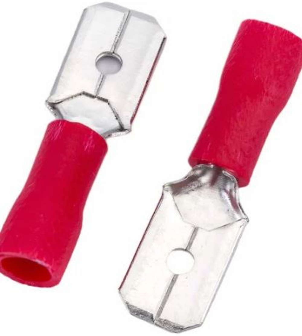 Клемма Папа 2101-07    6,3-(0,5-1,5 сеч пров) (уп100шт) 080313 REXANT с изоляцией