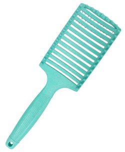 Щетка массажная Harizma Nylon, зеленая (h10685-16)