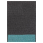 Придверный коврик IKEA HALSTED (ХОЛСТЕД), Серый / Синий, 70х100 см