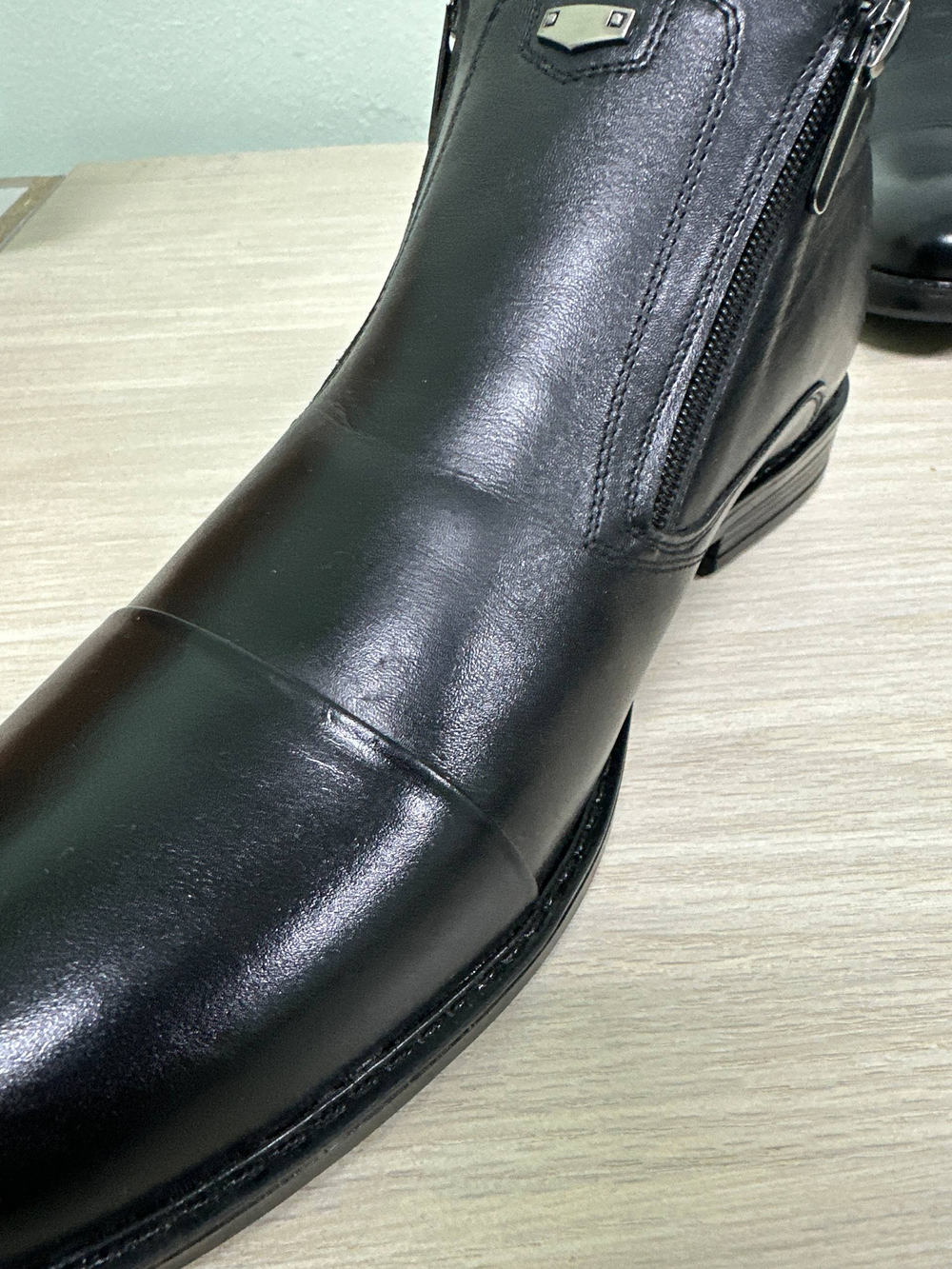 Ботинки мужские(мех) 45р уценка_1322