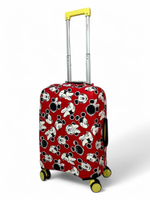 Чехол на чемодан 20", цвет красный/разноцветный, Микки
