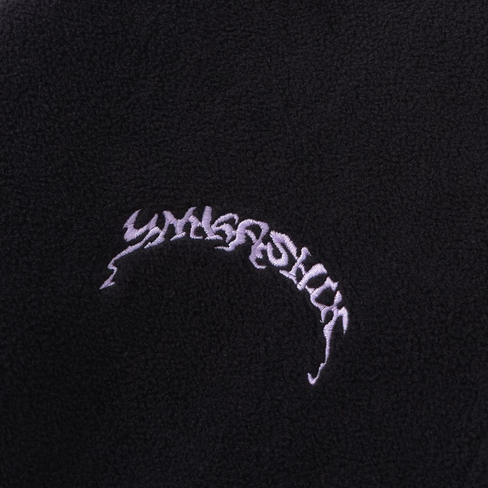 Толстовка Ymkashix Turbo fleece Zip черный/фиолетовый